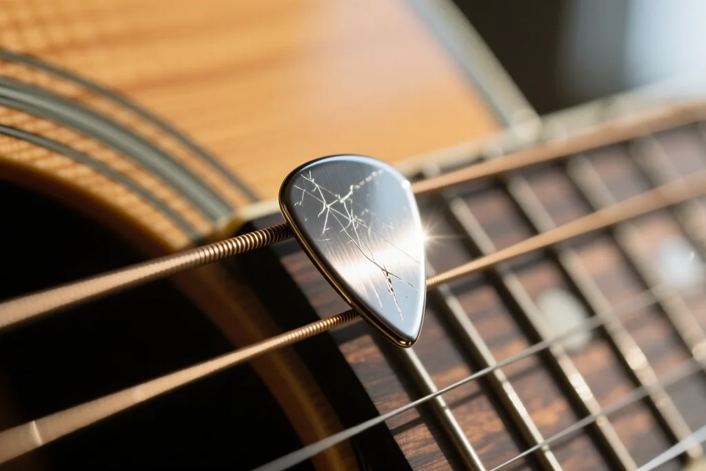 Teknik — Gitarda sağ el tekniği: penalı ve parmaklı çalım